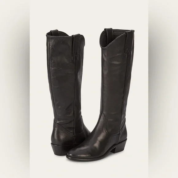 SOLD FRYE Carson Pull On Tall Boot - Picture 2 of 16